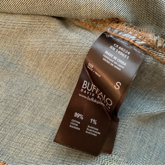 Buffalo David Bitton Jean Denim Jacket Size S - Picture 6 of 6